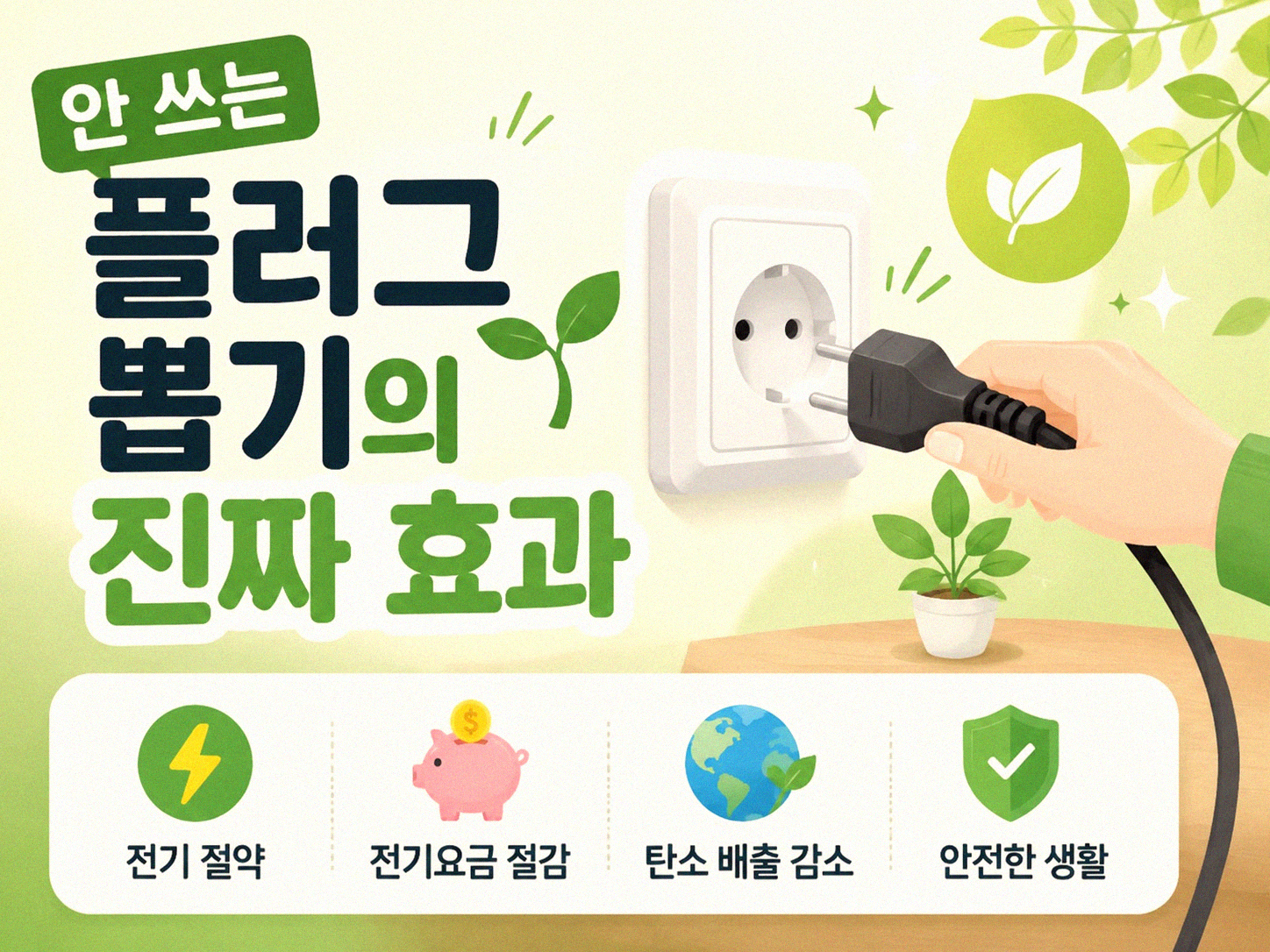 전기요금 확 줄이는 현실적인 생활 습관은 무엇일까요?