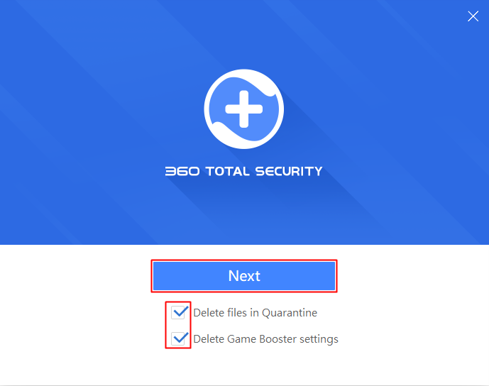 360 total security next and checklist