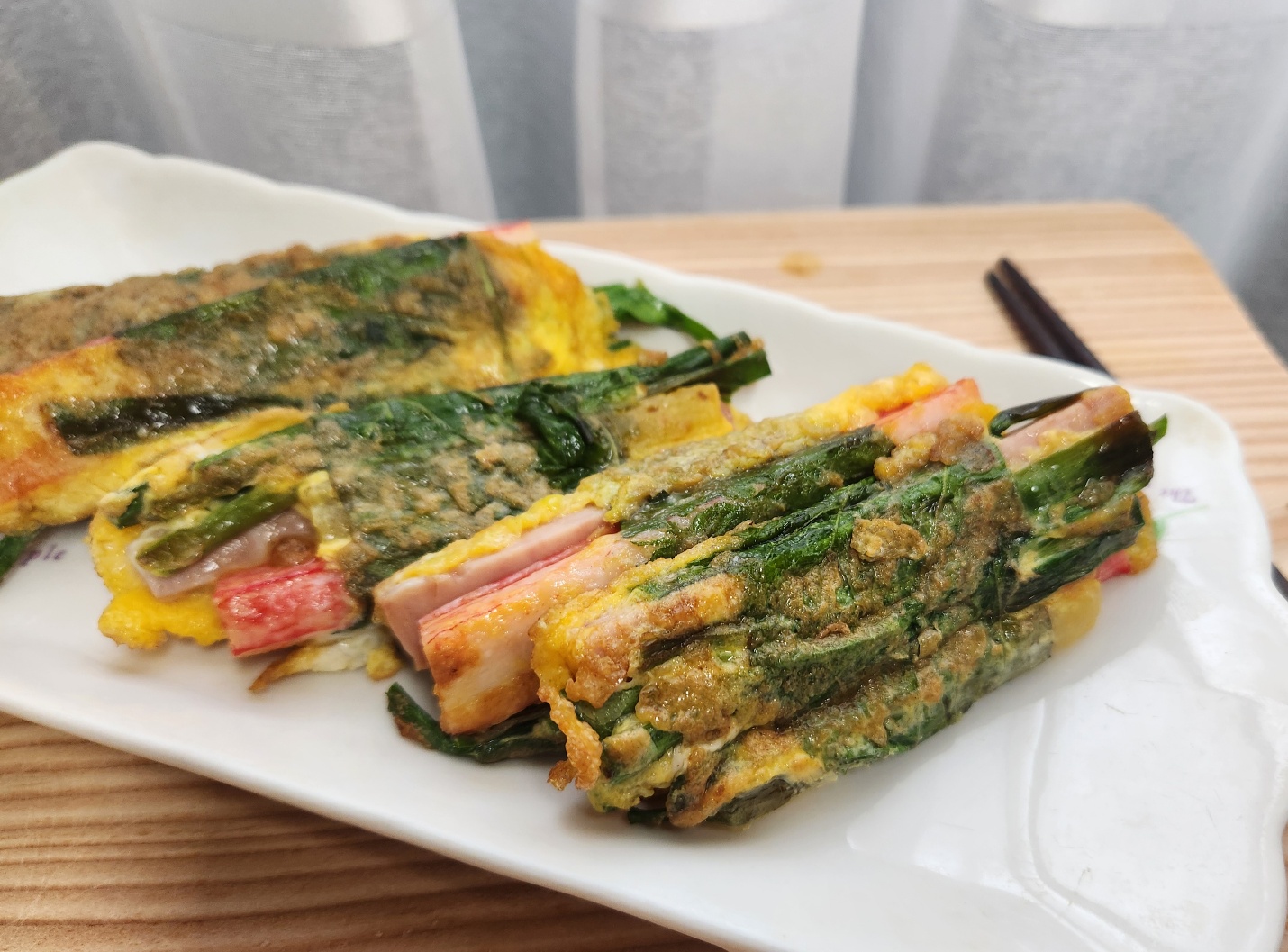 명절음식깻잎전요리