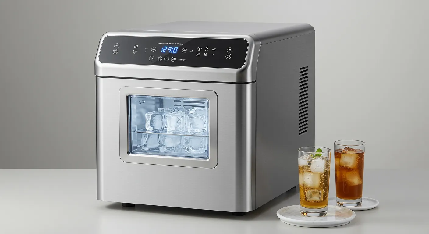 얼음 사이즈 조절