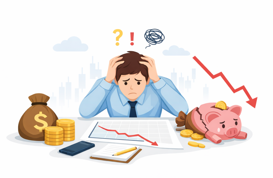 초보 투자자들의 흔한 실수 (정보 오류, 투자기간, 몰빵)