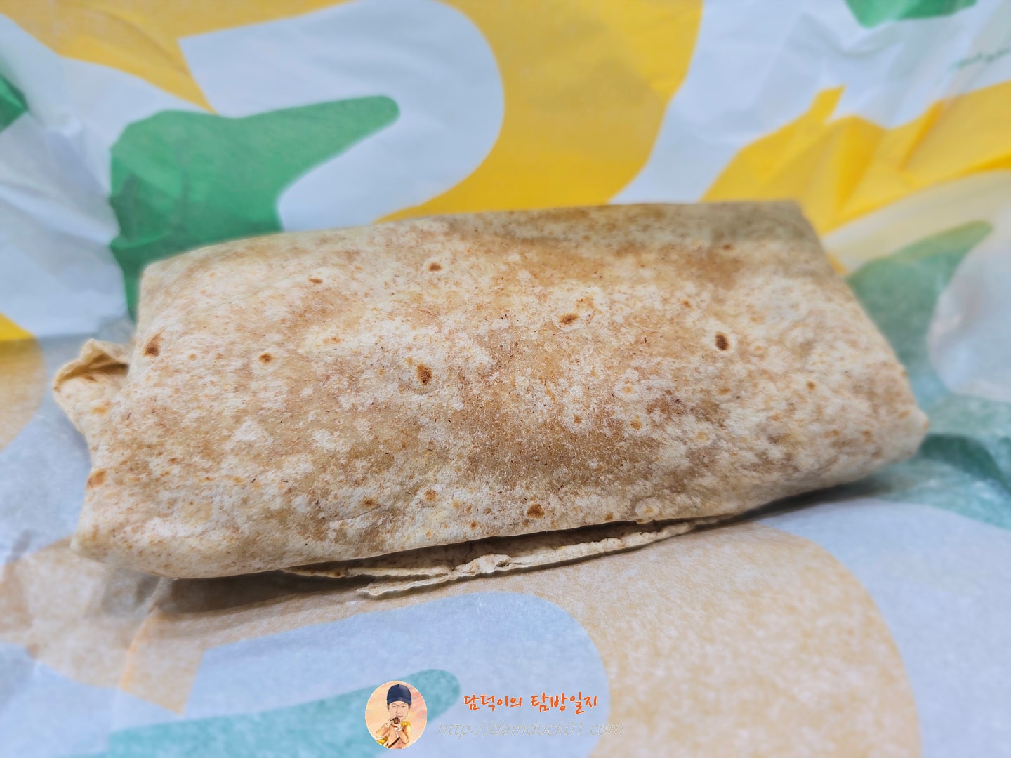 쉬림프 에그마요 랩