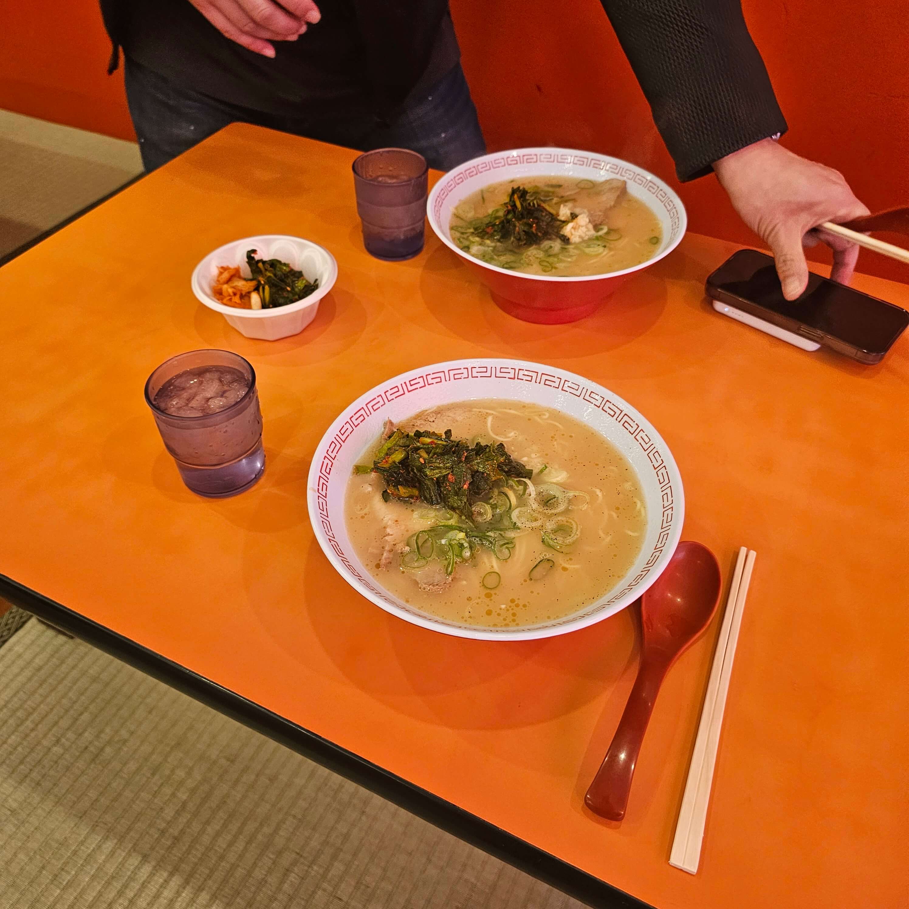 일본 오사카 라멘집 추천 금룡라멘 김치주는 라멘집