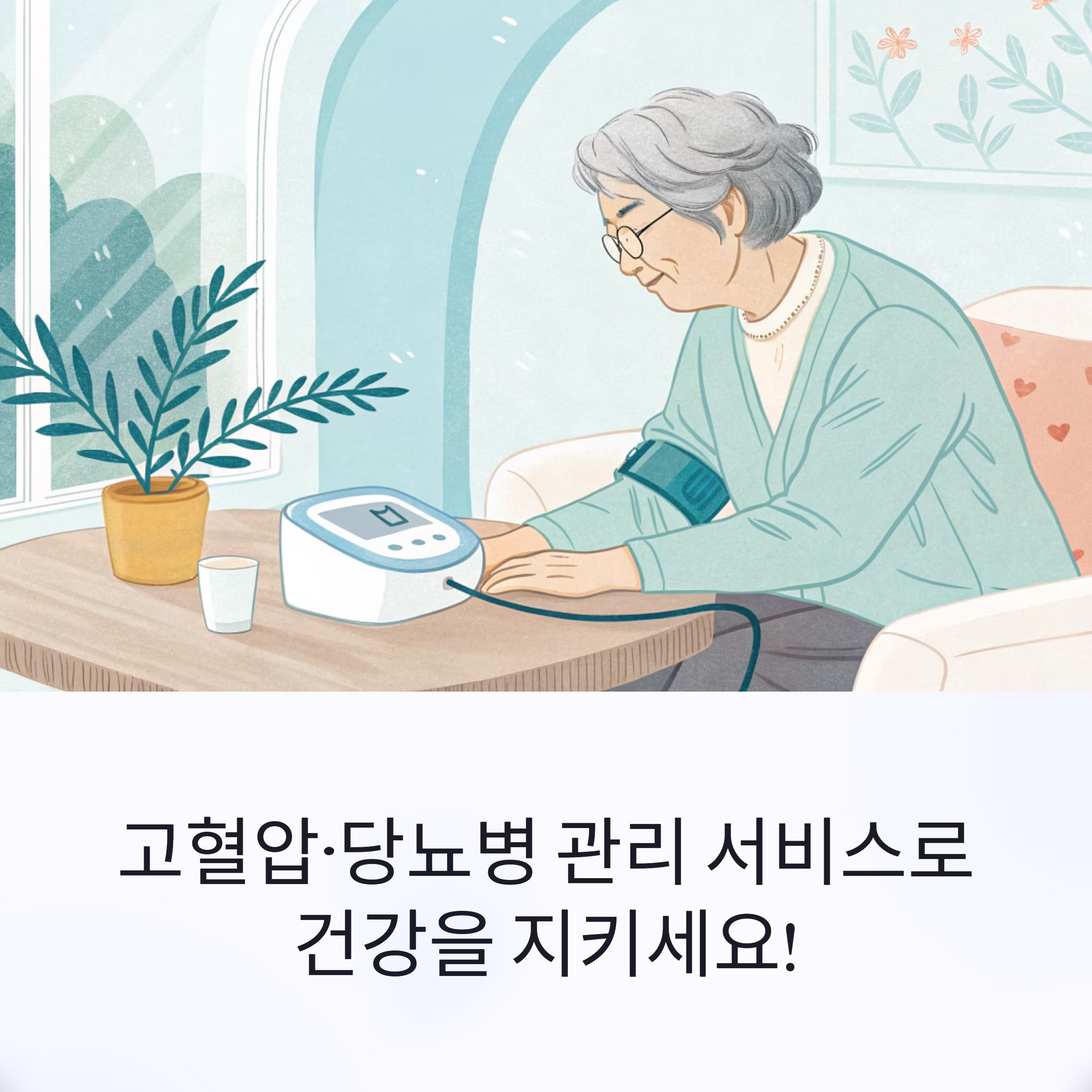 고혈압 및 당뇨병 등록 관리 서비스