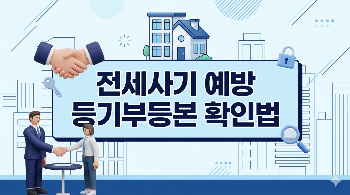 전세사기 예방을 위한 등기부등본 확인 방법 총정리