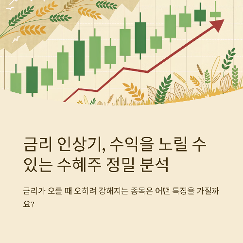 금리 인상기, 수익을 노릴 수 있는 수혜주 정밀 분석