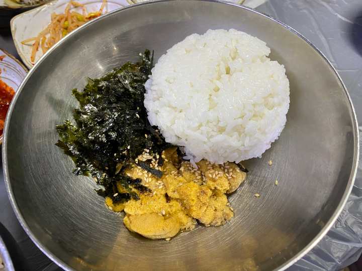 명동식당메뉴-성게비빔밥