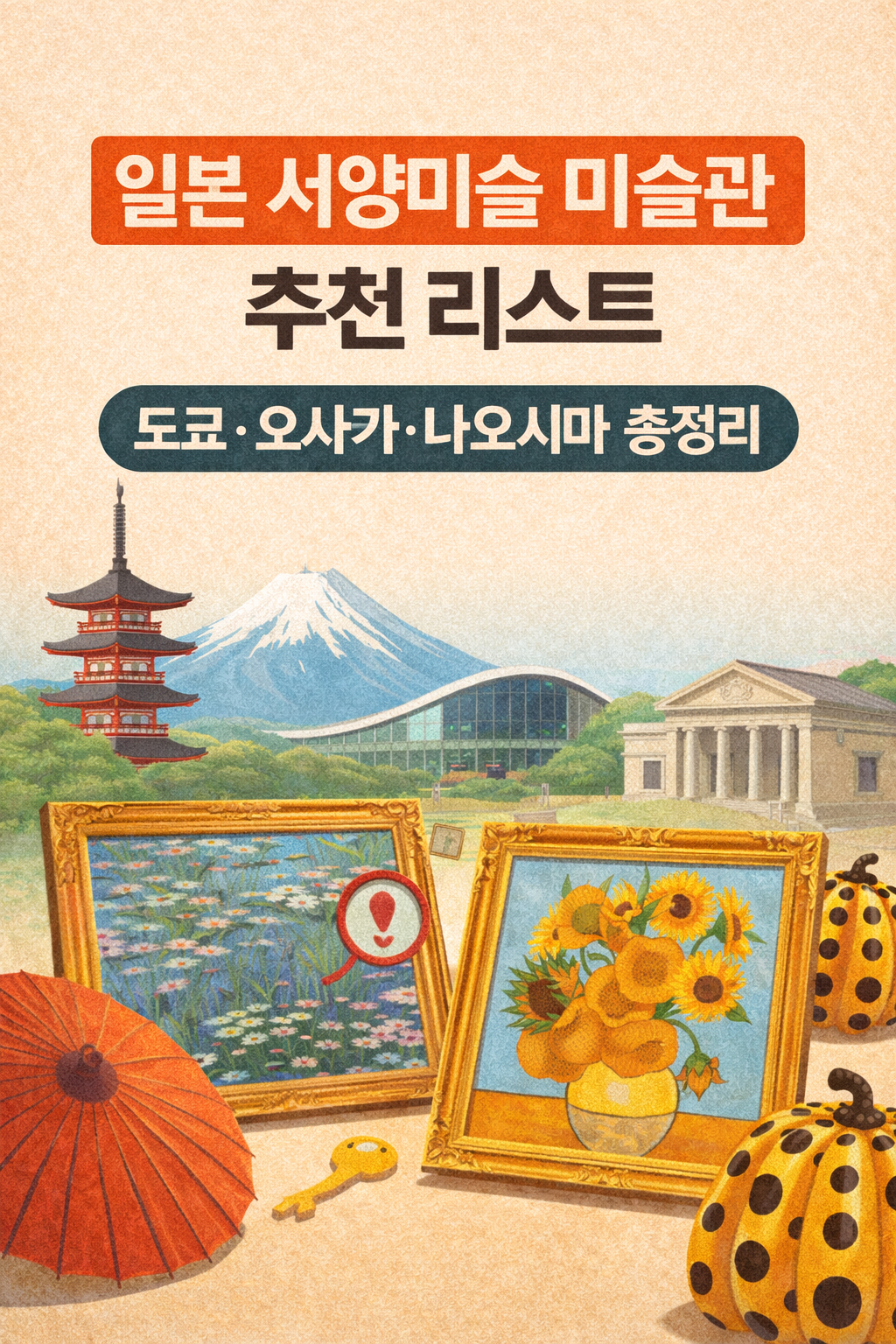 일본 서양미술 미술관 추천 리스트|도쿄·오사카·나오시마 총정리