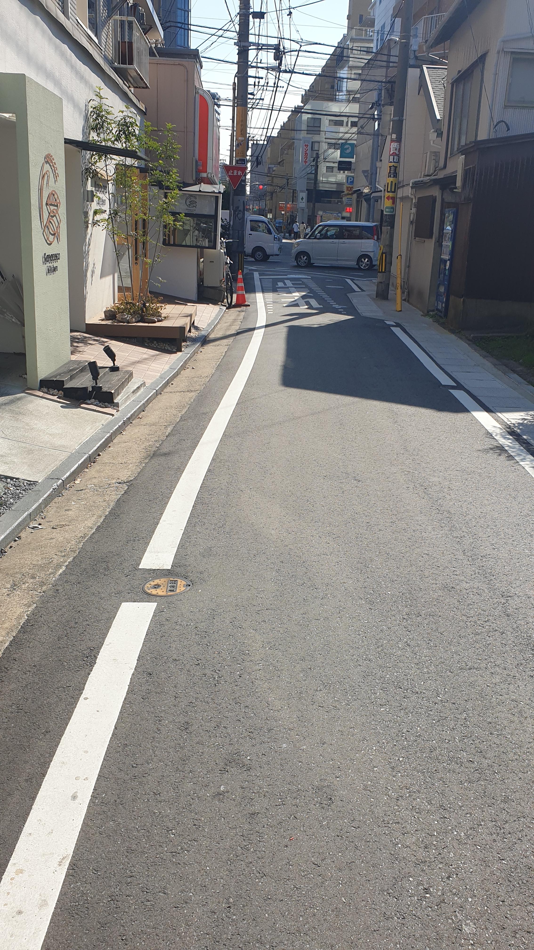 일본 현지인 골목 분위기 피쉬맨 가는길