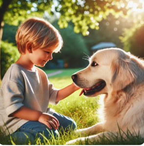 언어장애어린이와 반려동물