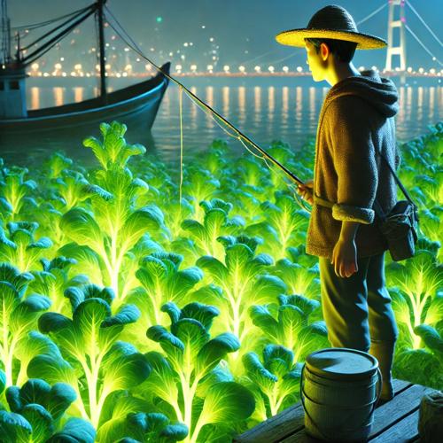 신비로운 바닷가에서 발견된 갓