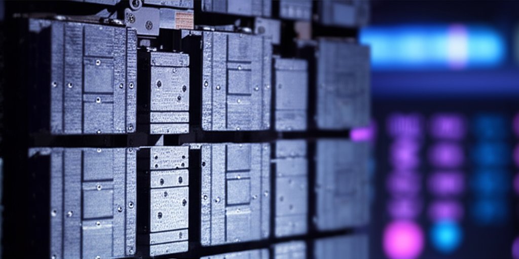 천궁-II 다기능 레이더(MFR)의 X밴드 안테나 배열 초근접 묘사, 극사실 매크로 스타일, 초근접 디테일 강조