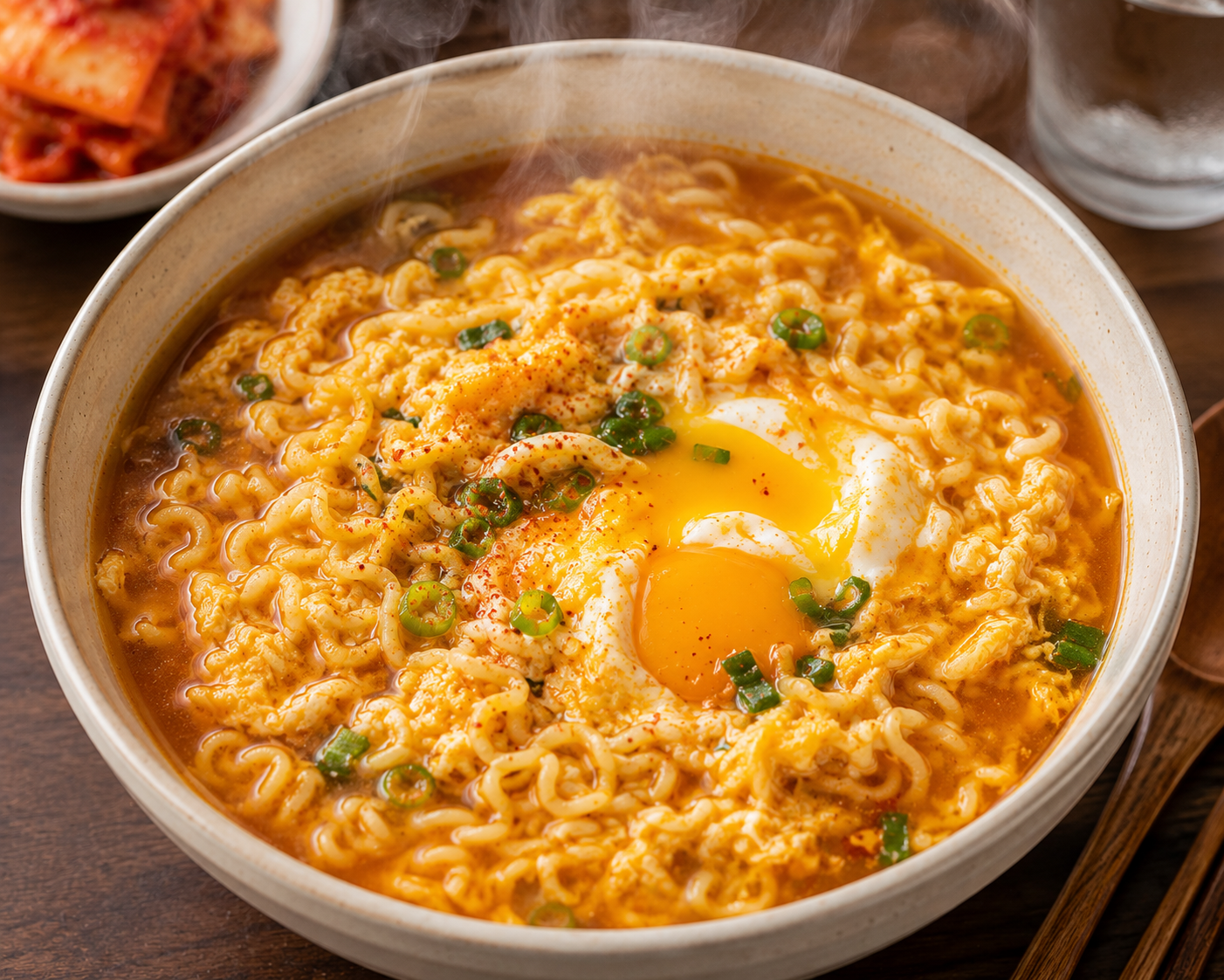 편의점 요리 해장 계란라면