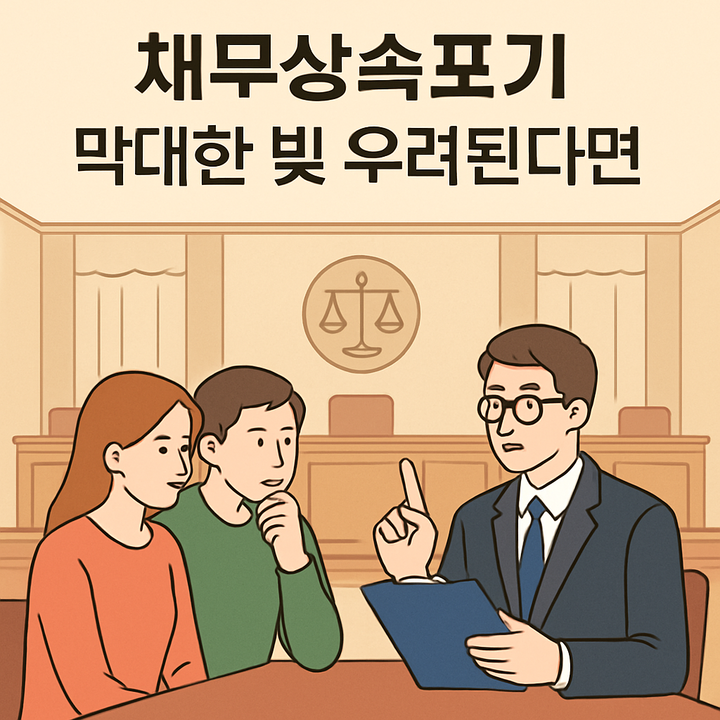 채무상속포기 막대한빚