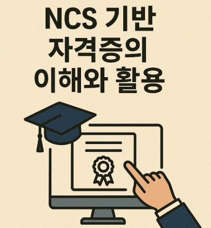 NCS 기반 자격증의 이해와 활용