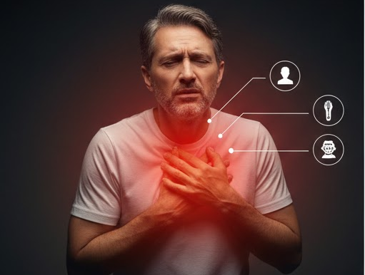 역류성 식도염 관련 사진