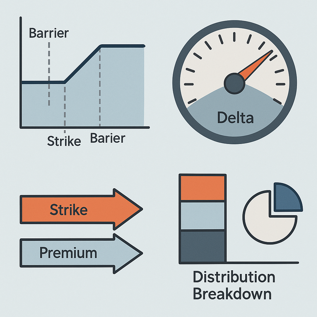 커버드콜 ETF &lsquo;배당 착시&rsquo; 해부: 델타&middot;배리어로 보는 진짜 수익과 함정 완전정복(2025 최신)