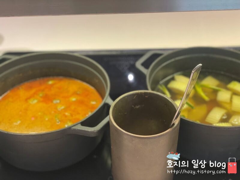 방콕 코트야드 메리어트 에어포트 조식당_뷔페메뉴