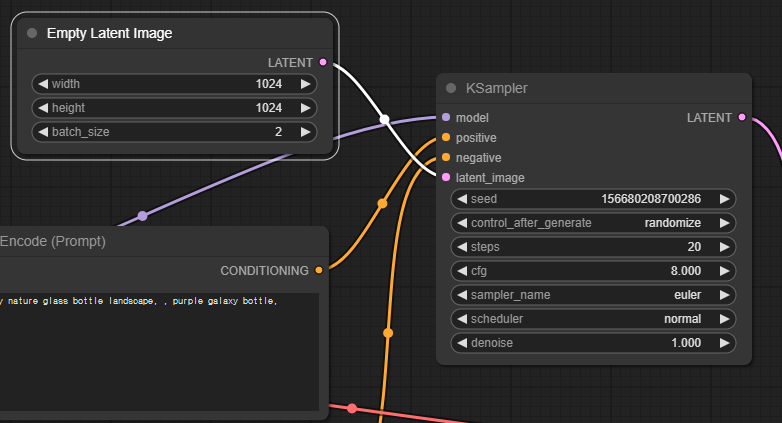 잠재 이미지와 샘플러