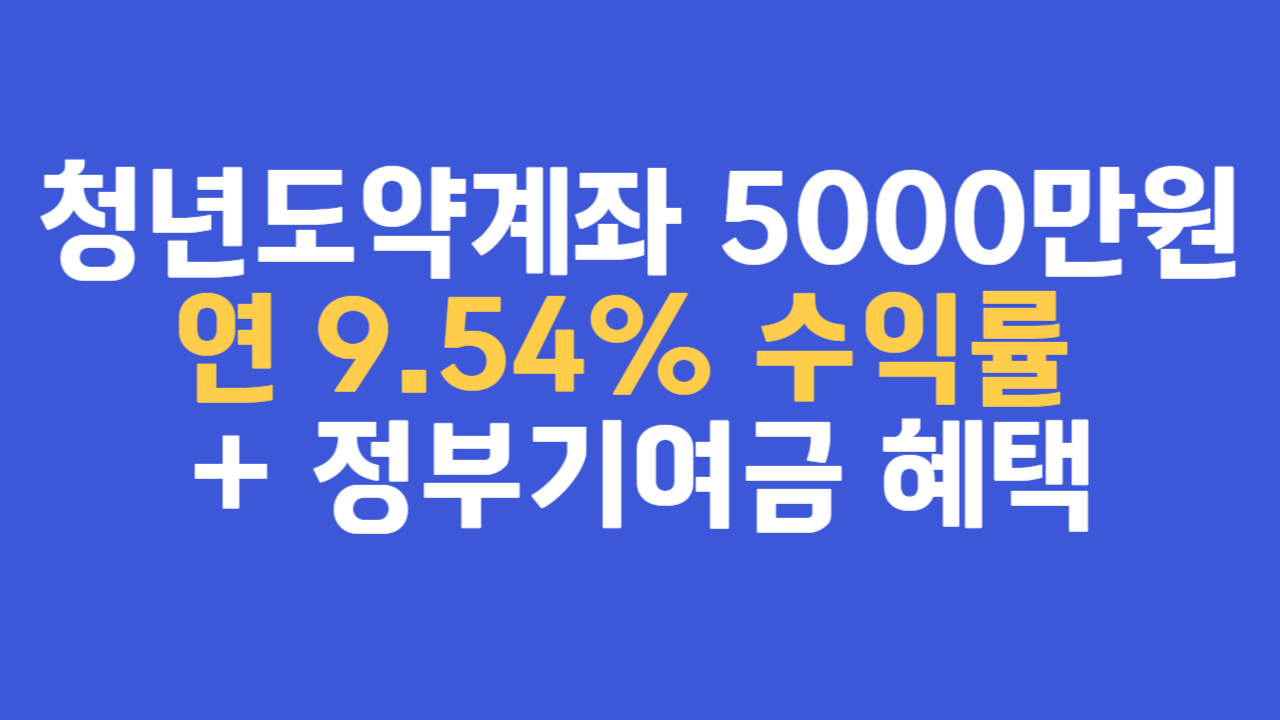 청년도약계좌