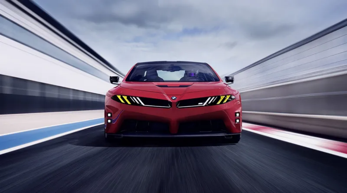 BMW M 콘셉트 노이어 클라쎄 정면 디자인