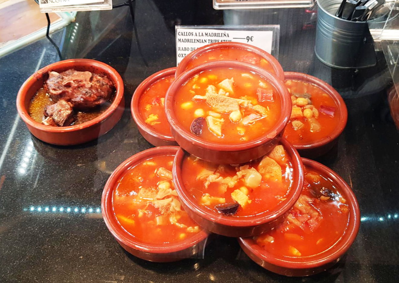 스페인 마드리드 산 미겔 시장 스튜