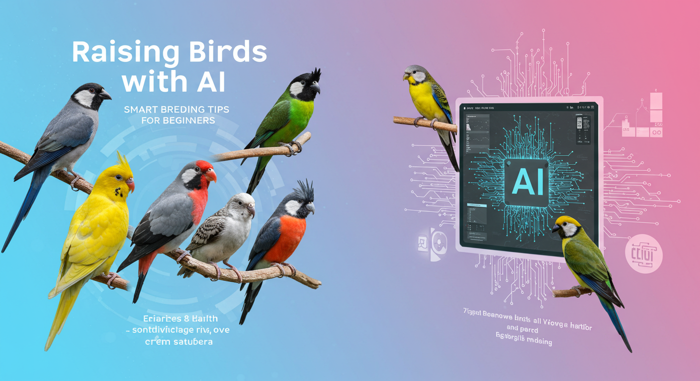 2025년 AI 기술로 우리 반려조 건강 끝판왕 만들기! 스마트 사육 완전 정복