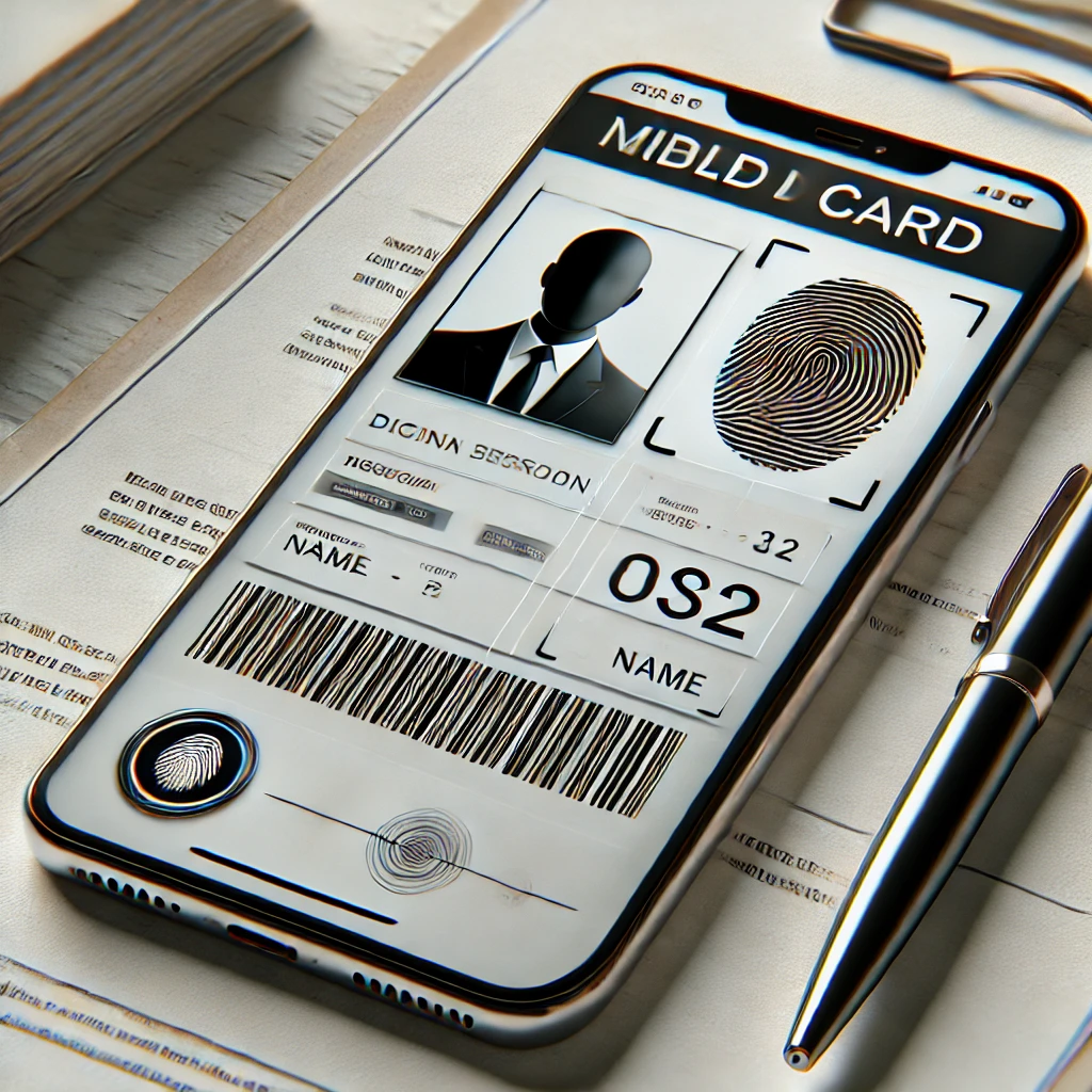 모바일 신분증 도입 및 종류 관련 그림