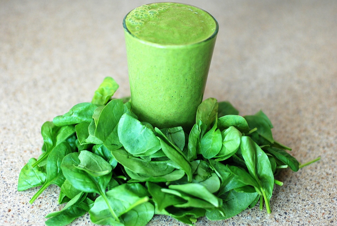 잎채소 쥬스
