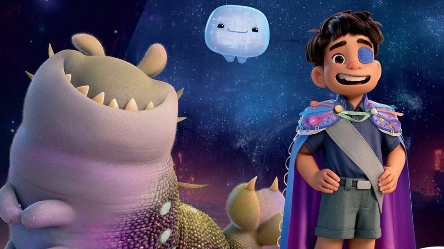 디즈니 애니메이션 엘리오의 한 장면