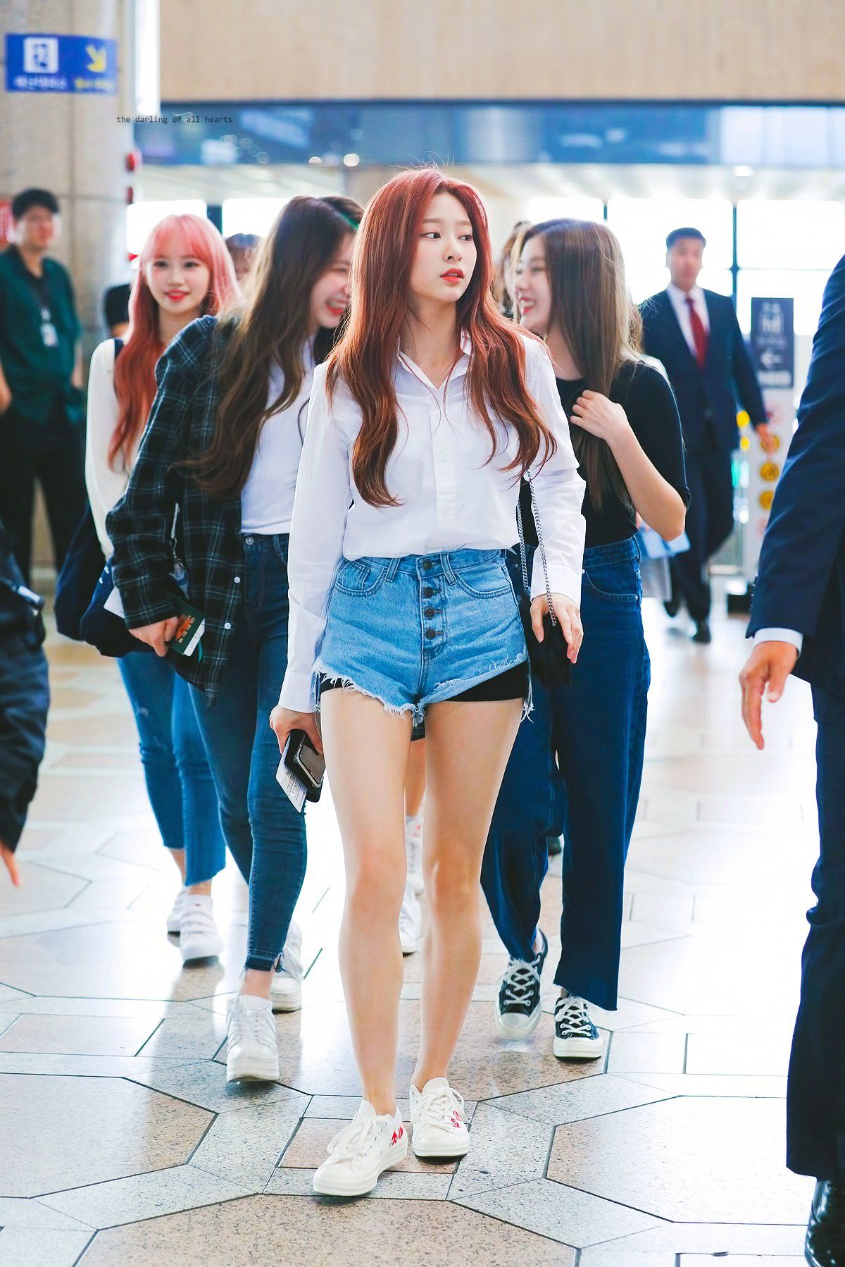 아이즈원 김민주 최애사진