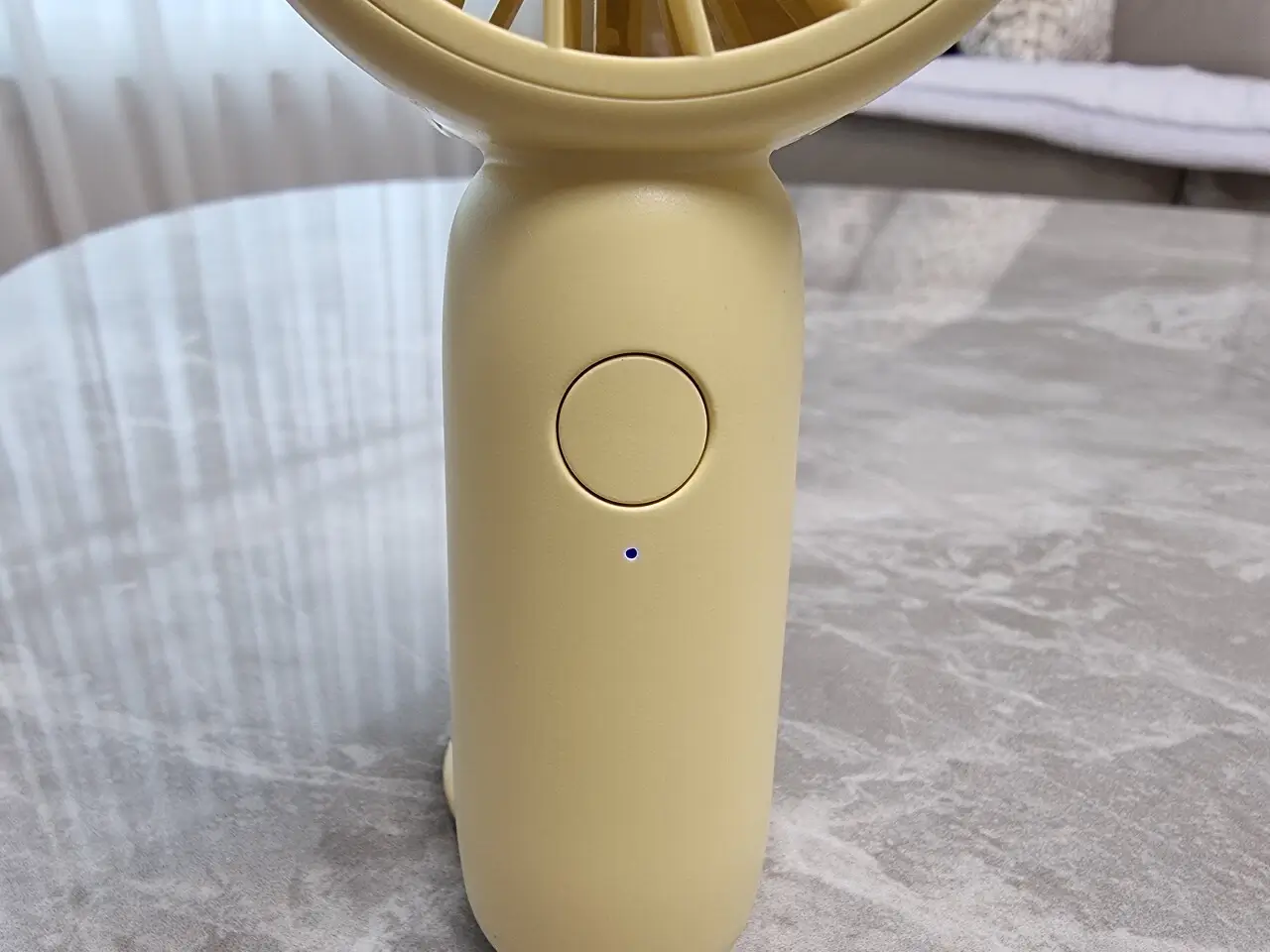 손선풍기 가동중에는 파란불이에요