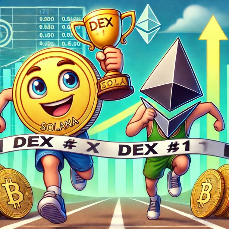 솔라나 체인이 뭐길래? 이더리움 제치고 DEX 거래량 1위된 이유는