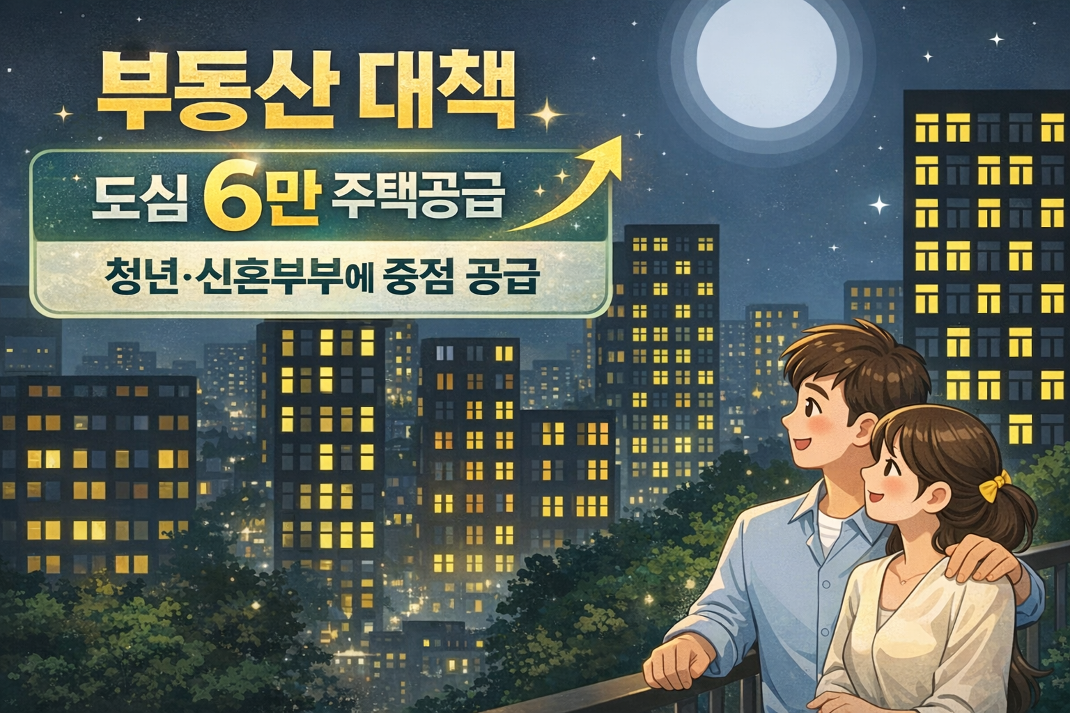 부동산 대책 청년·신혼부부 주택공급