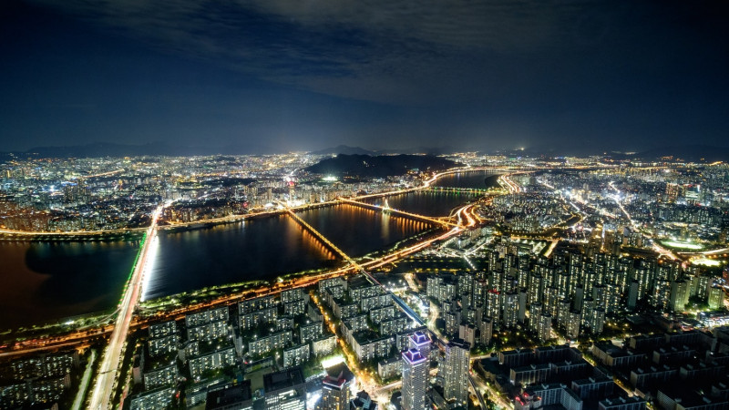 타워에서-바라본-서울전경