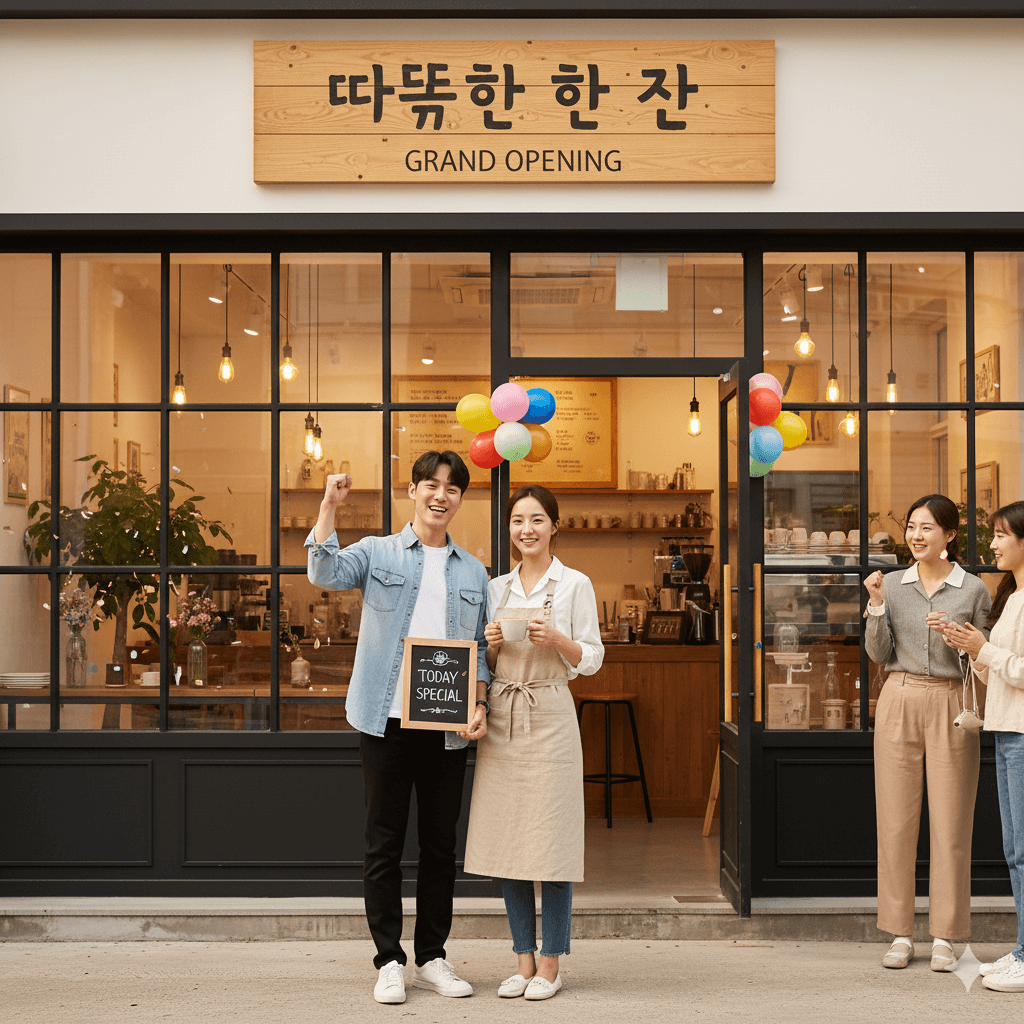 자영업자 새출발 - 사진