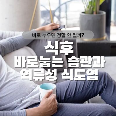 식후바로눕기