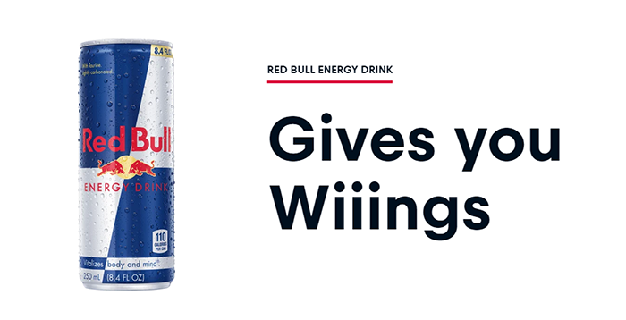 Red Bull brand slogan image