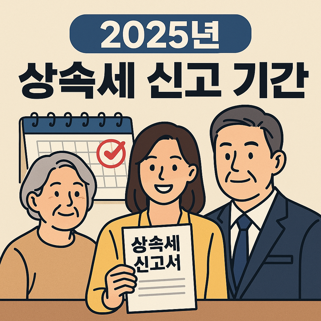 2025년 상속세 신고 기간 완벽 가이드! 신고 절차, 필요한 서류, 기한 연장 가능 여부, 지연 시 불이익, 전문가 상담 시점까지 한눈에 정리했습니다