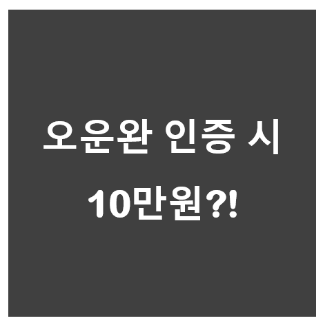 오운완인증10만원