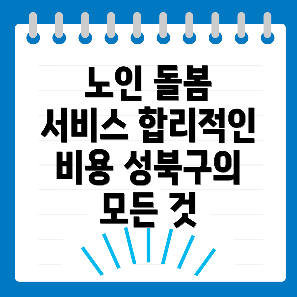 노인 돌봄 서비스
