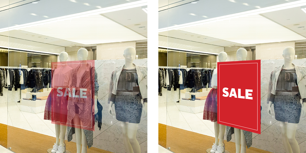 화이트 인쇄 예시