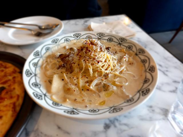 트러플 크림 파스타 / 롤링파스타