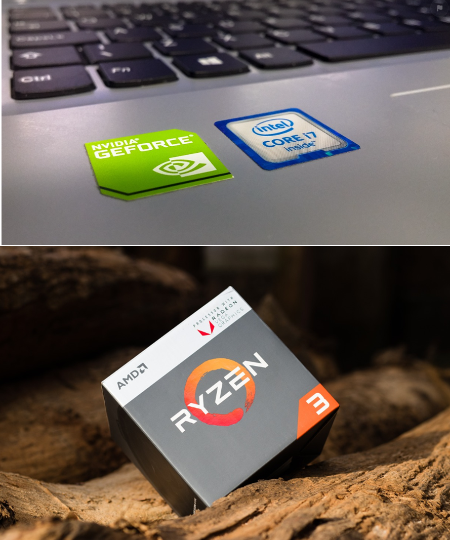 엔비디아, 인텔, AMD