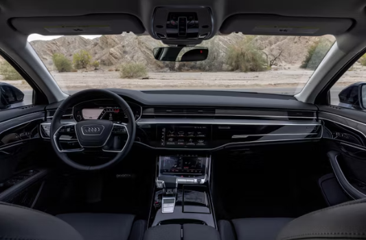 아우디 A8 내부 디자인