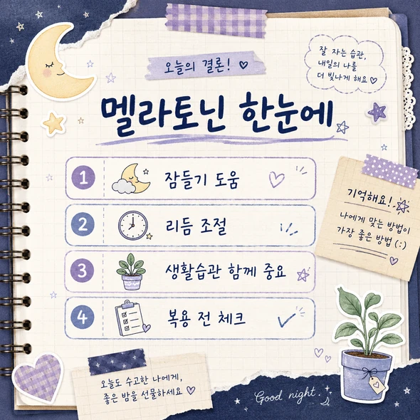 멜라토닌 효능