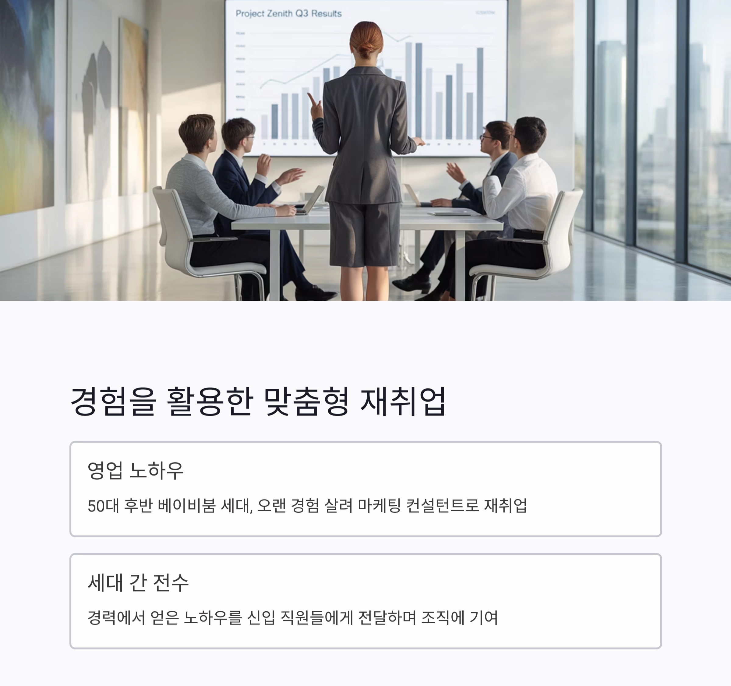 시니어 재취업 성공사례로 배우는 인생 2막의 길