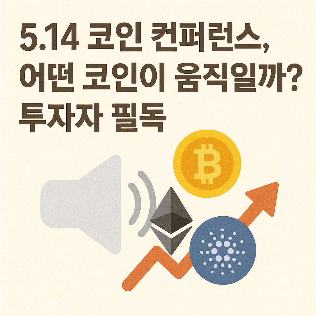 코인 시장 흐름 바꾸는 5.14 컨센서스 행사, 미리보기 총정리
