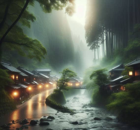 2024년 - 한국과 일본 장마