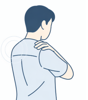 오른쪽 등 통증 의심되는 병